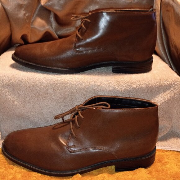 Bostonian Maxton, Brown Leather, Mid-Chukka Boots, Men Size 12 main image 5